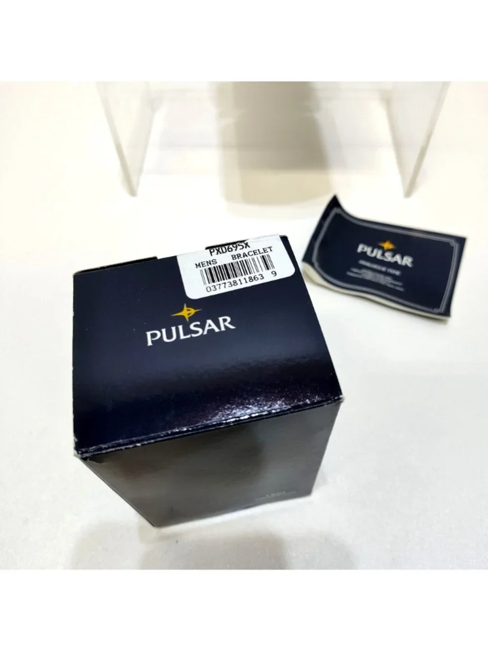 Salt Lake 2002 Olympics Pulsar Bracelet Box & Hard Case W/ Booklet (No Bracelet)